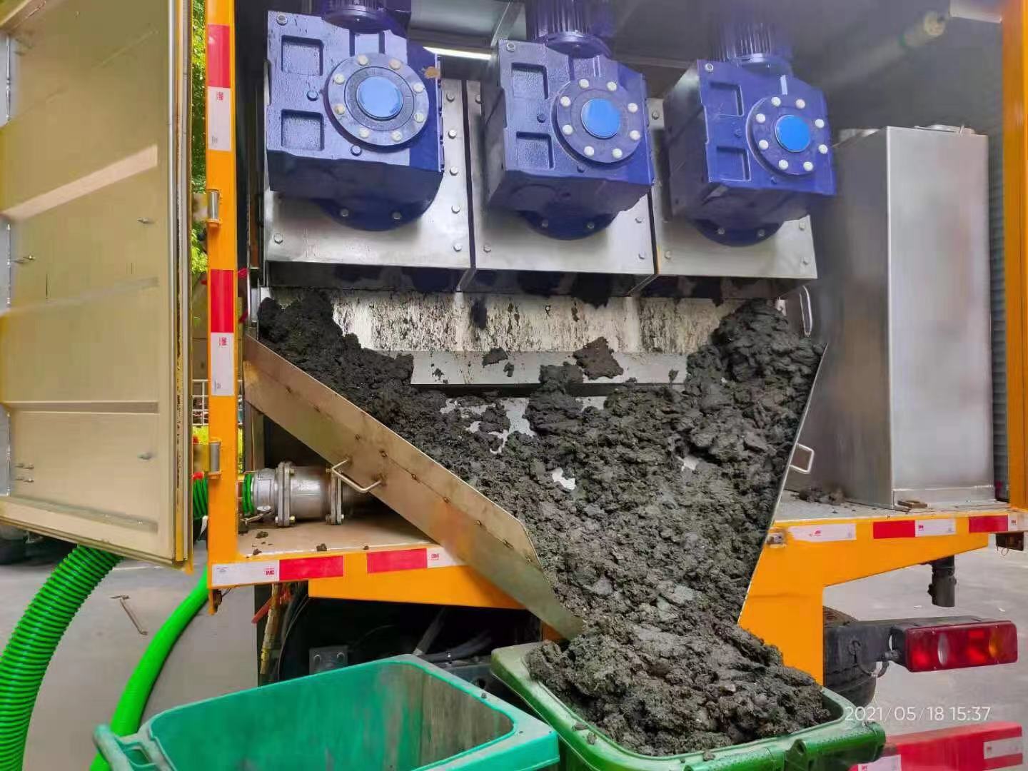 漠河化粪池清掏城市维护站-泥浆净化干湿分离处理